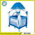 Confortable 100% polyester baby playpen moustiquaire